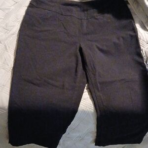 Slimsation By Multiples Black Capris